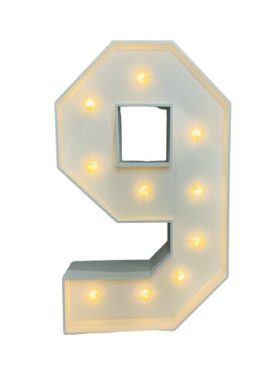 MARQUEE NUMBER NINE - 9