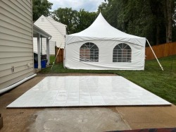 9' x 9' Dance Floor WHITE