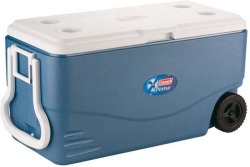 Ice Cooler with Wheels 100 Qt.