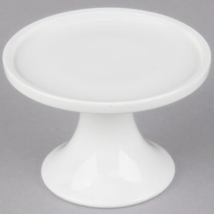 Small White Cake Stand