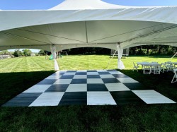 18' x 18' Dance Floor CHECKERED