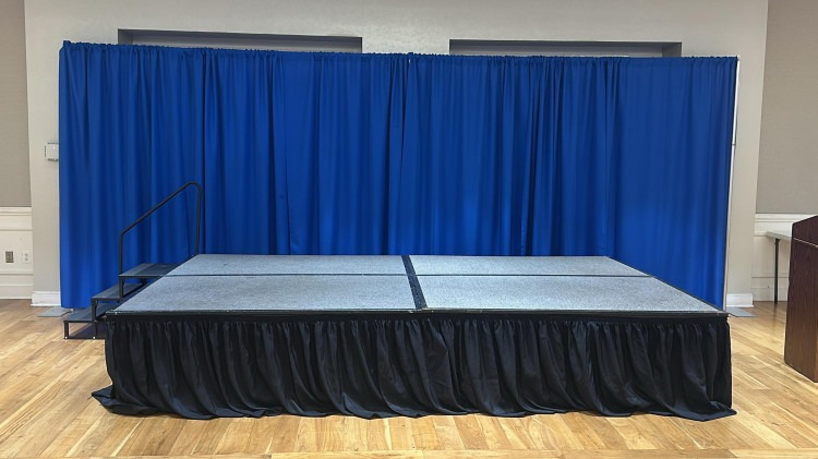 Stage 6'x16' or  8’ x 12’